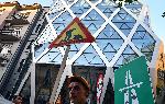 София - Антиправителствен протест - Акция под надслов "Масово отваряне на очи"