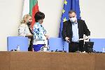 СОФИЯ - Първо заседание на Парламента в залата на бившия Партиен дом