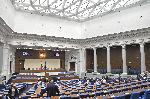 СОФИЯ - Първо заседание на Парламента в залата на бившия Партиен дом