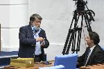 СОФИЯ - Първо заседание на Парламента в залата на бившия Партиен дом