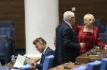 СОФИЯ - Първо заседание на Парламента в залата на бившия Партиен дом