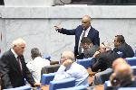 СОФИЯ - Първо заседание на Парламента в залата на бившия Партиен дом