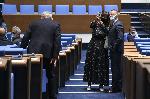 СОФИЯ - Първо заседание на Парламента в залата на бившия Партиен дом