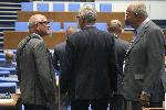 СОФИЯ - Първо заседание на Парламента в залата на бившия Партиен дом