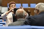 СОФИЯ - Първо заседание на Парламента в залата на бившия Партиен дом
