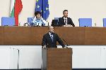 СОФИЯ - Първо заседание на Парламента в залата на бившия Партиен дом