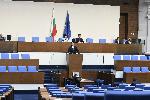 СОФИЯ - Първо заседание на Парламента в залата на бившия Партиен дом