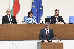 СОФИЯ - Първо заседание на Парламента в залата на бившия Партиен дом