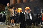 София - Ден 56 на антиправителствените протести - ескалация и арести