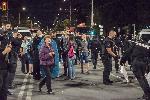 София - Ден 56 на антиправителствените протести - развяляне на палатковия лагер на Орлов мост