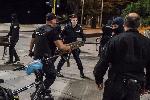 София - Ден 56 на антиправителствените протести - развяляне на палатковия лагер на Орлов мост
