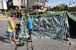 Варна - Разчистване на протестен лагер