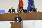 Вътрешният министър Терзийски информира Парламента за протестите снощи