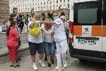 София - Блокада на кръстовище