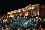 СОФИЯ - ден 59 от антиправителствените протести - подкрепа за Хиполенд и повторно изграждане на палатков лагер