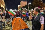 СОФИЯ - ден 59 от антиправителствените протести - подкрепа за Хиполенд и повторно изграждане на палатков лагер
