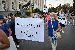 Контрапротестиращи направиха шествие в столицата