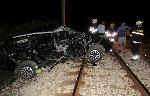 Две могили, Русе - Катастрофа между пътнически влак и лек автомобил