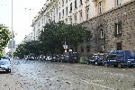 София - Засилено полицейско присъствие около сградата на бившия партиен дом