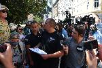 СОФИЯ - Антиправителствен протест под лозунга Велико народно въстание II - Брифинг на Тони Тодоров, заместник началник на отдел "Охранителна полиция" в СДВР