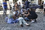 София - Жена блокира бул. Дондуков