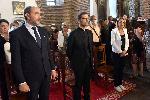 София - полагане на мощите на свети Климент, папа Римски, и свети мъченик Потит в старинния храм „Св. София“