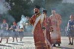 София - полагане на мощите на свети Климент, папа Римски, и свети мъченик Потит в старинния храм „Св. София“
