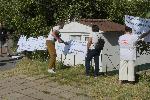 София - Протест пред американското посолство
