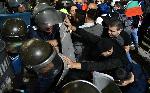 Напрежението ескалира на протестите в София