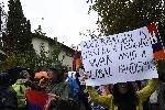 София - Протест пред посолство