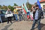 Брусарци - протест пред офиса на строителите на Балкански поток