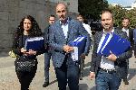 София - Цветан Цветанов внася документи за учредяване на партия