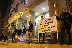 Служители в системата на МВР излязоха  на протест пред РПУ-Хасково.