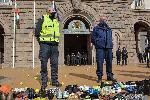 София -  Протест - Акция "Изтърканите обувки на 2 млн. българи"
