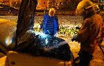 Лек автомобил „Фолксваген” се запали в Хасково