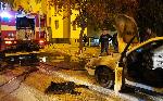 Хасково – Изгорял автомобил