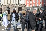 София - Антиправителствен протест - Пърформънс „Леглата не лекуват сами“