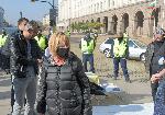 София - Антиправителствен протест - Пърформънс „Леглата не лекуват сами“
