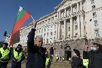 София - Антиправителствен протест - Пърформънс „Леглата не лекуват сами“