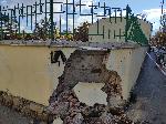 София - Рухнала стена на 18 СУ"Уилям Гладстон"