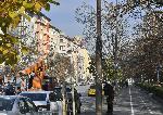 Софиия - Монтиране на коледна украса