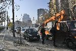Софиия - Монтиране на коледна украса