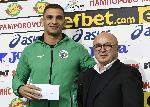 Наградиха вице-европейския шампион по джудо Ивайло Иванов