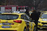 София - Протест на таксиметрови шофьори и автобусни превозвачи