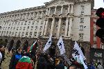 София - Антиправителствен протест пред Министерски съвет