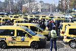 София - Протест на таксиметрови шофьори