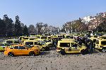 София - Протест на таксиметрови шофьори