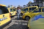 София - Протест на таксиметрови шофьори