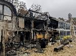 Варна - Пожар в плажно заведение