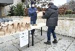 София - Раздаване на безплатен обяд